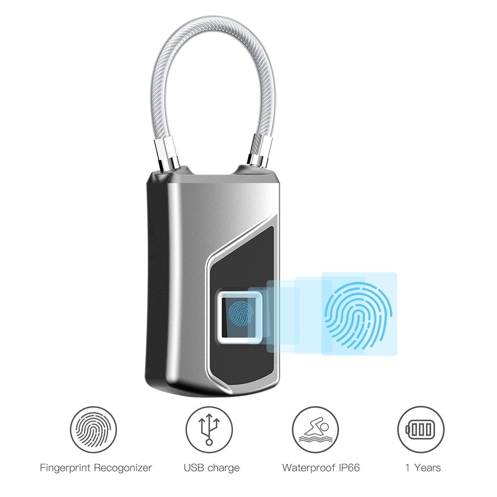 Smart keyless Waterproof Fingerprint Lock