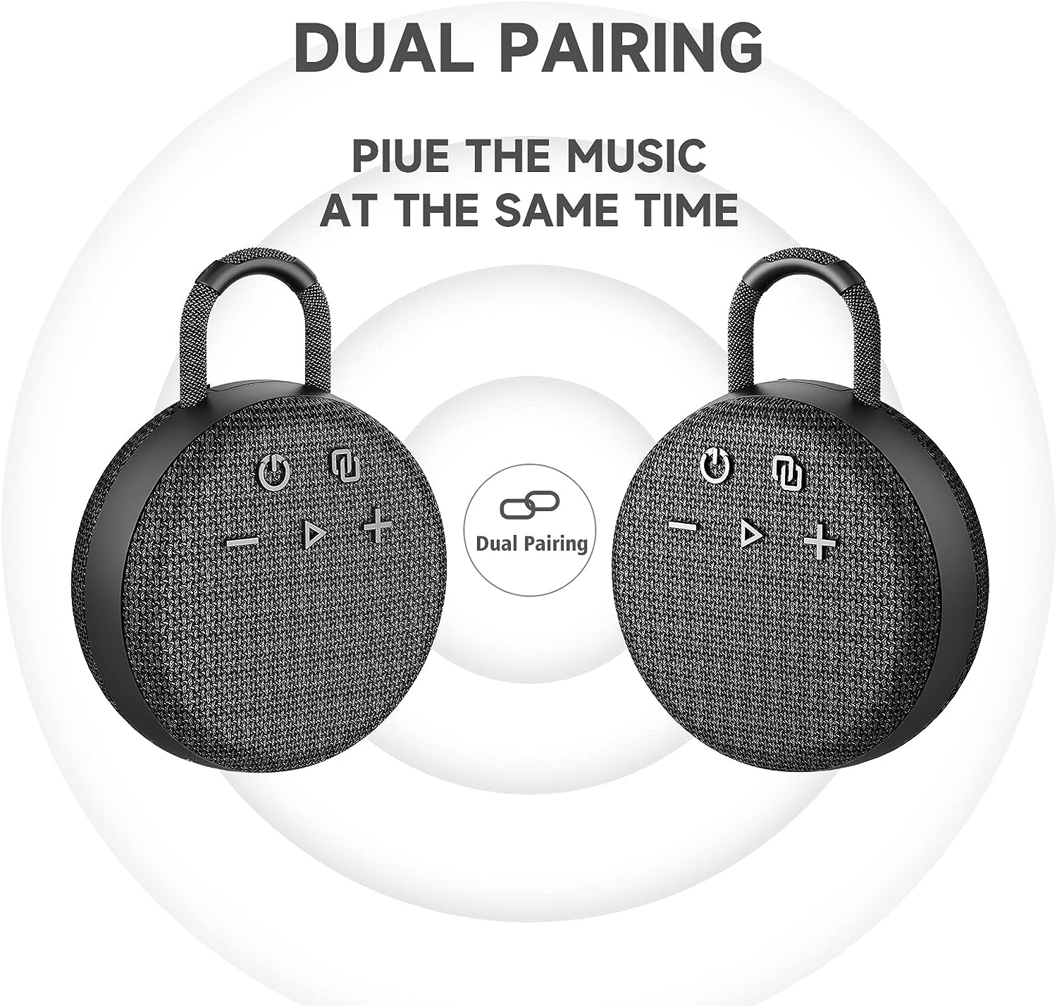 Portable Wireless  Bluetooth Speakers , Dual Pairing