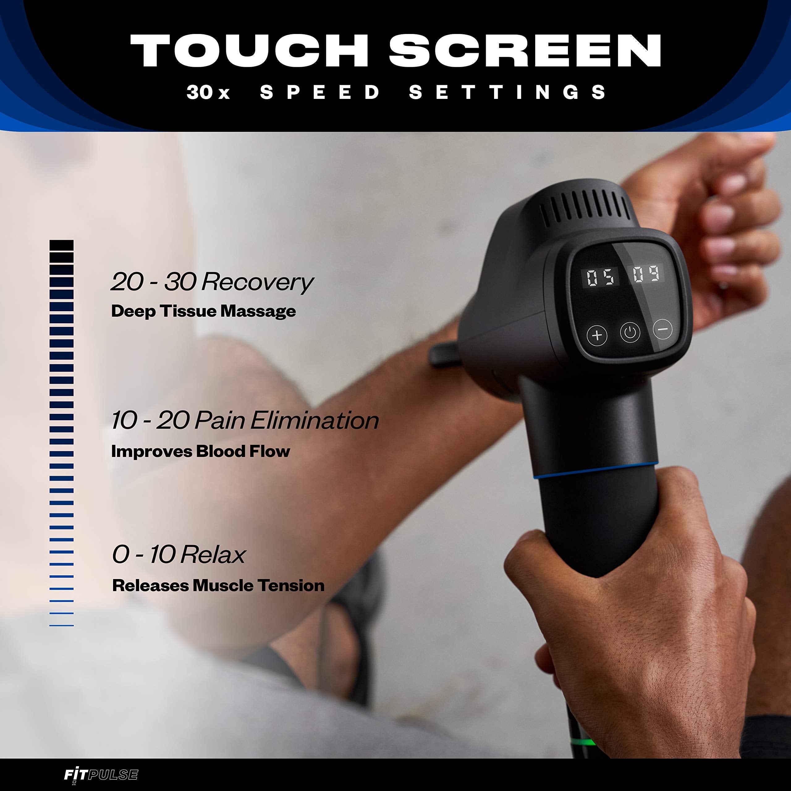 30 Adjustable Speeds Deep Tissue Massage Gun