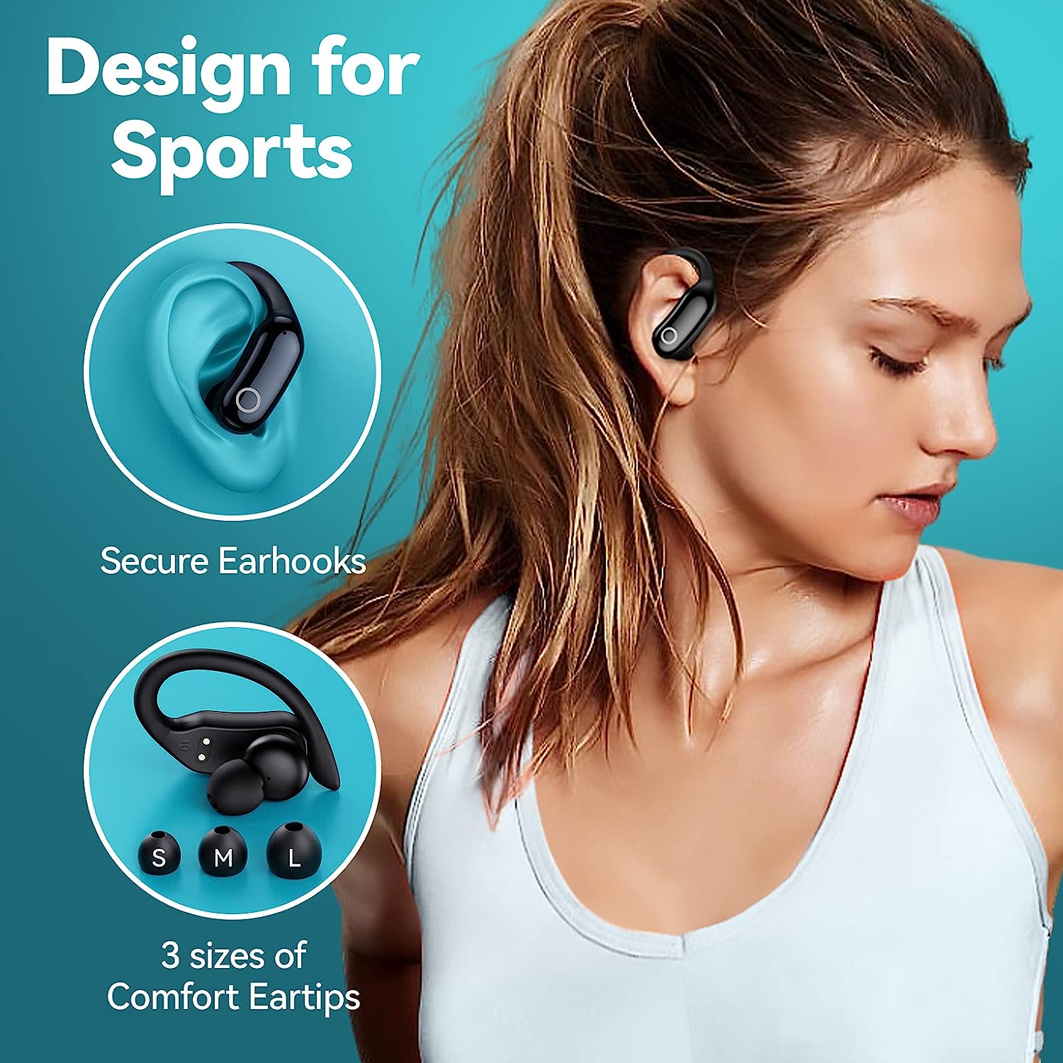 Bluetooth Wireless Sport Earbuds EB006