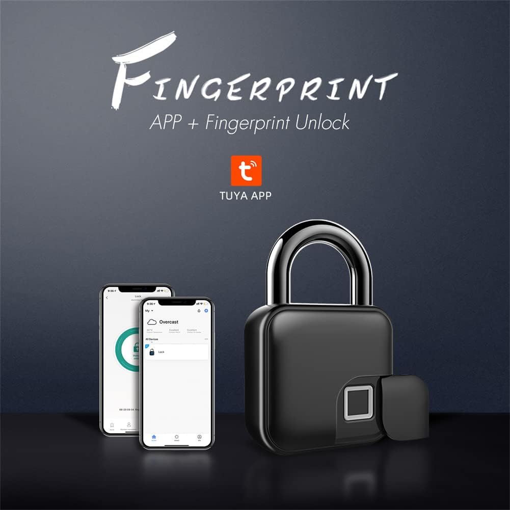 Fingerprint Padlock Keyless Smart Lock