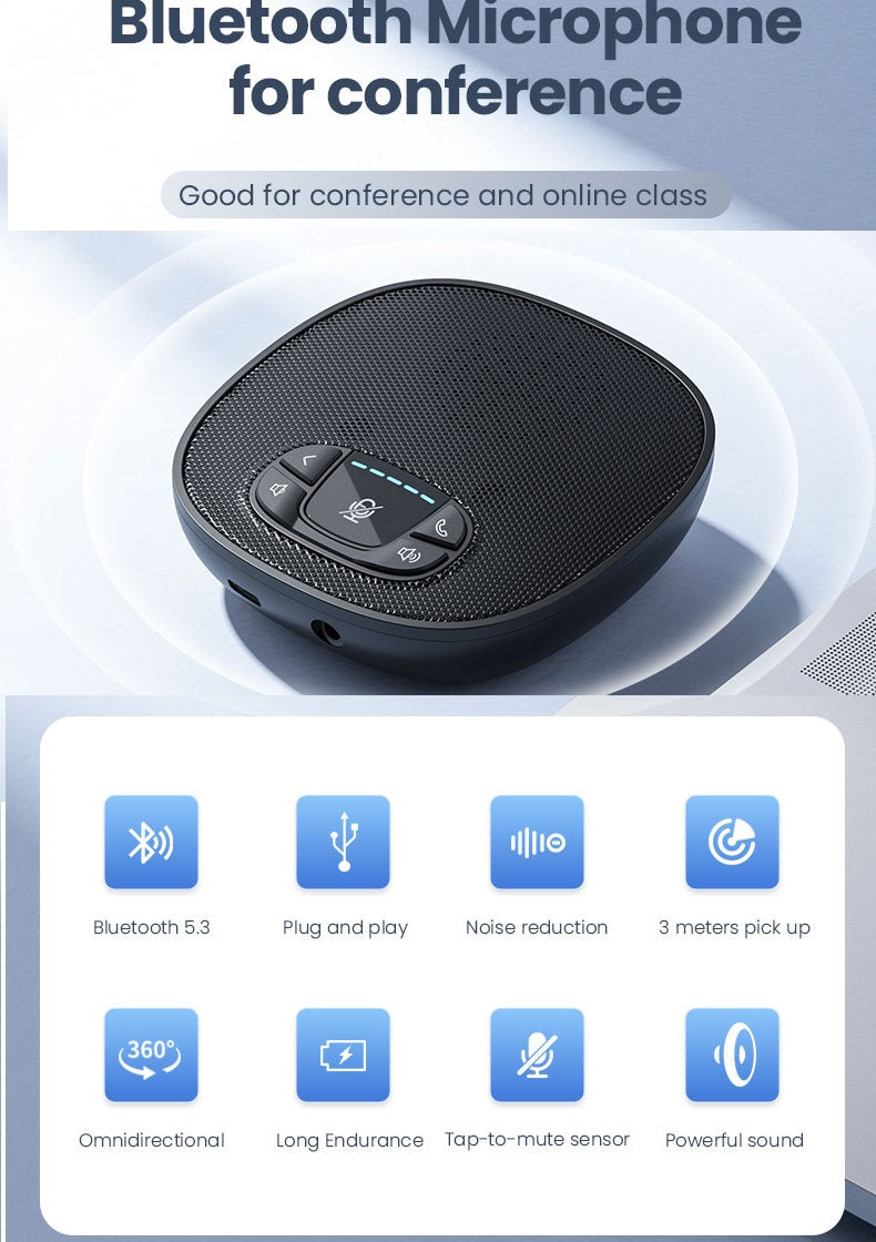 USB & Bluetooth Conference Speakerphone