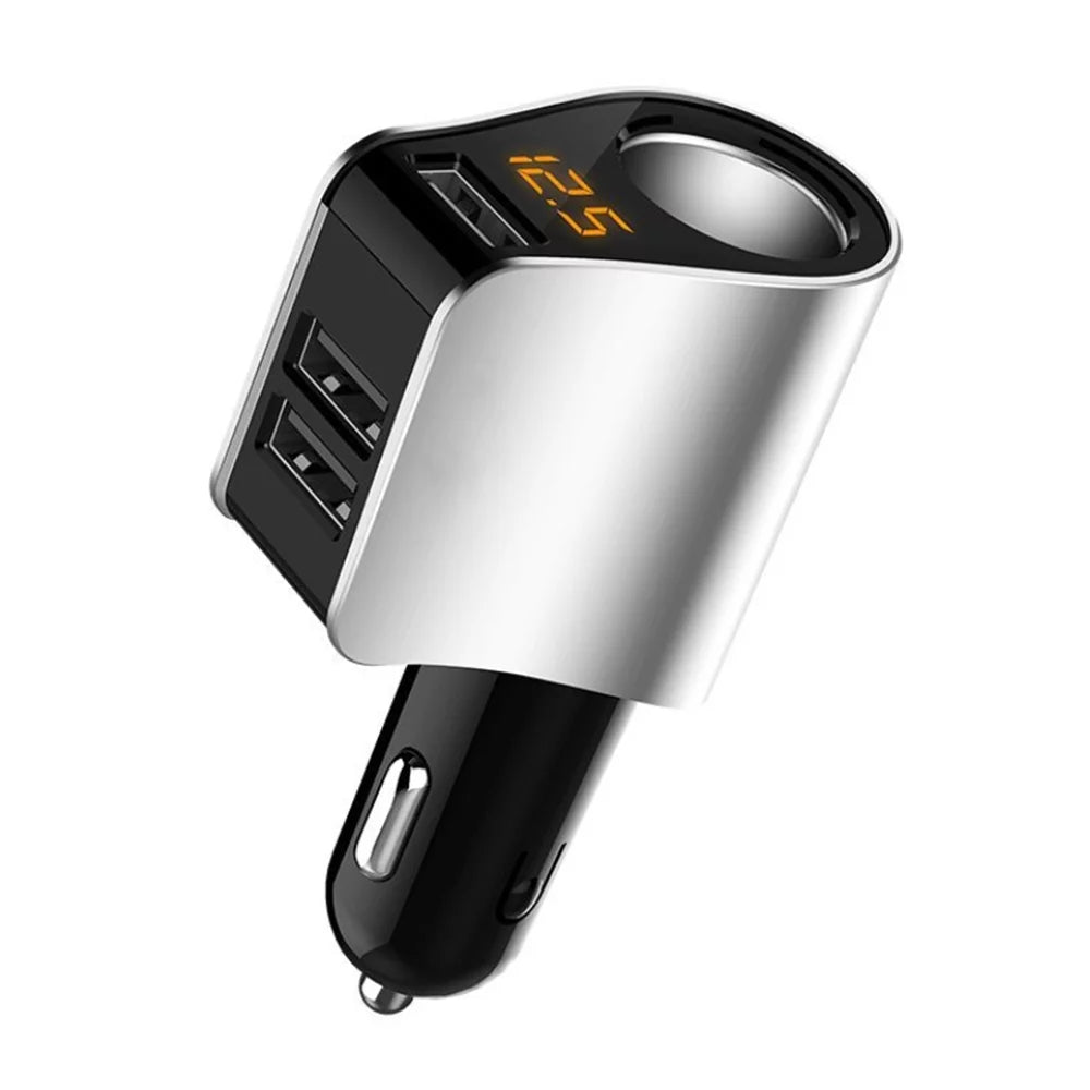 Car Charger Extension Cigarette Lighter Adapter